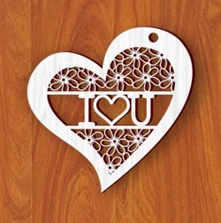 Heart L0000135 file cdr and dxf pdf free vector download for laser cut