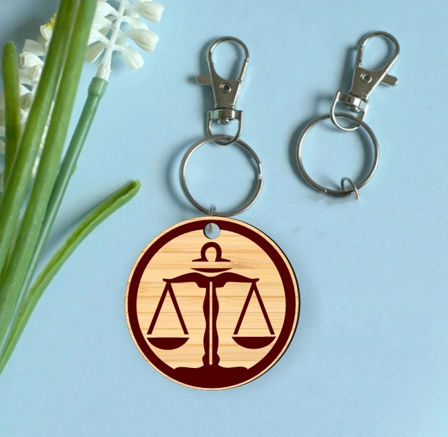 Libra Zodiac Keychain L0000040 file cdr and dxf pdf free vector download for laser cut 5 Libra Zodiac Keychain L0000040 file cdr and dxf pdf free vector download for laser cut