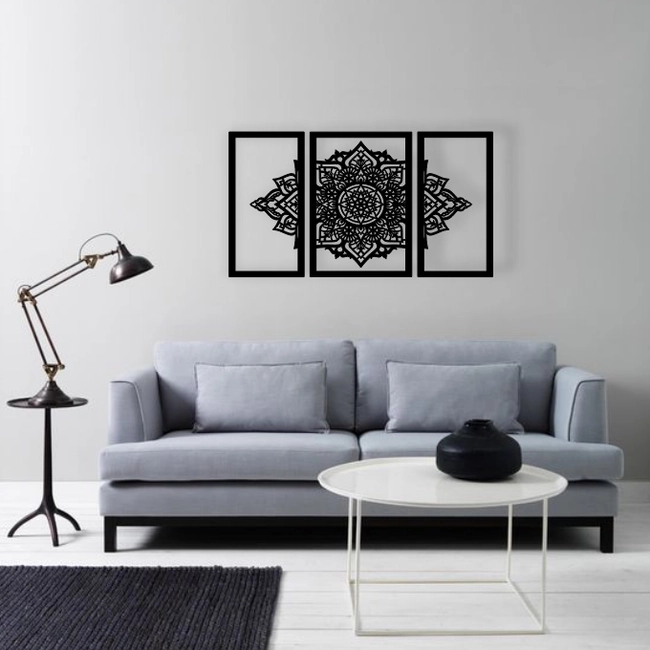 Mandala Wall Decor L0000025 file cdr and dxf free vector download for laser cut plasma