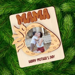 Mother’s Day Photo Frame L0000103 file cdr and dxf pdf free vector download for laser cut