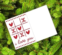 Valentine Card L0000125 file cdr and dxf pdf free vector download for laser cut