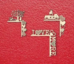 Valentine Door Corner E0024709 file cdr and dxf free vector download for laser cut