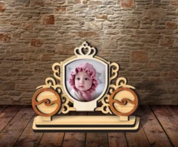 Baby Photo Frame L0000342 file cdr and dxf pdf free vector download for laser cut
