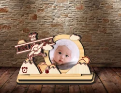 Baby Photo Frame L0000351 file cdr and dxf pdf free vector download for laser cut