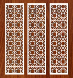 Design pattern panel screen E0024826 file cdr and dxf pdf free vector download for Laser cut CNC