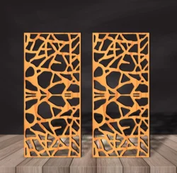 Design pattern panel screen E0024827 file cdr and dxf pdf free vector download for Laser cut CNC