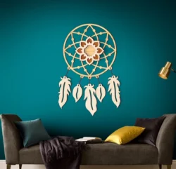 Dream Catcher L0000330 file cdr and dxf pdf free vector download for laser cut