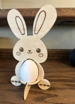 Easter bunny egg E0024805 file cdr and dxf pdf free vector download for laser cut