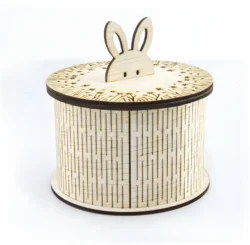 Easter candy box E0024807 file cdr and dxf pdf free vector download for laser cut