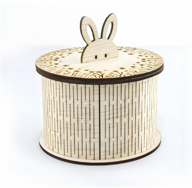 Easter candy box E0024807 file cdr and dxf pdf free vector download for laser cut