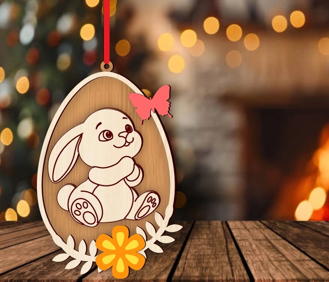 Easter egg E0024800 file cdr and dxf pdf free vector download for laser cut 5 Easter egg E0024800 file cdr and dxf pdf free vector download for laser cut