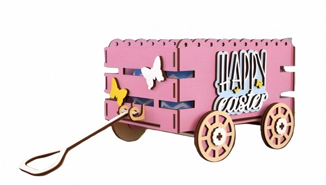 Easter egg holder E0024838 file cdr and dxf pdf free vector download for laser cut