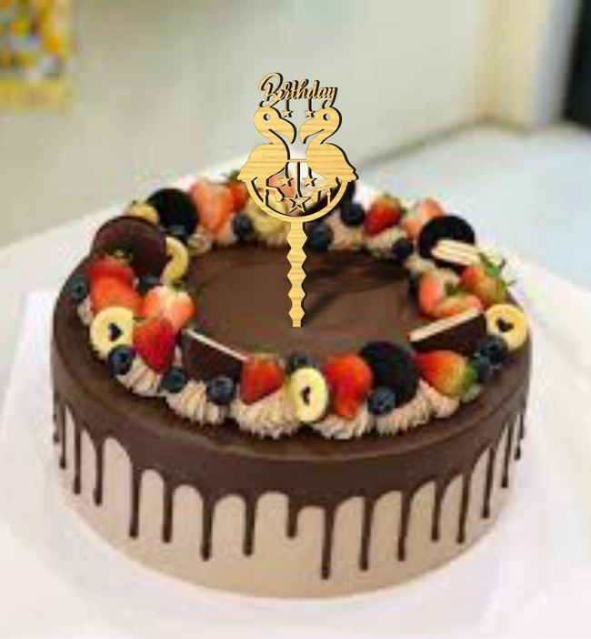 Happy Birthday Topper L0000386 file cdr and dxf pdf free vector download for laser cut 5 Happy Birthday Topper L0000386 file cdr and dxf pdf free vector download for laser cut