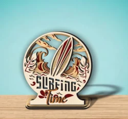 Hawaii Summer L0000277 file cdr and dxf pdf free vector download for laser cut