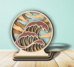 Hawaii Summer L0000280 file cdr and dxf pdf free vector download for laser cut