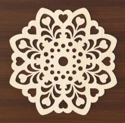 Mandala L0000269 file cdr and dxf pdf free vector download for laser cut
