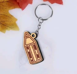 Pencil Keychain L0000233 file cdr and dxf pdf free vector download for laser cut