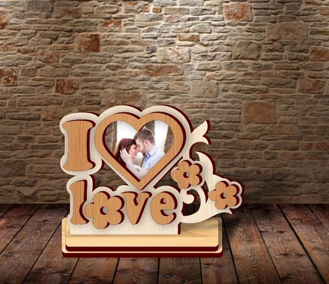 Photo Frame L0000238 file cdr and dxf pdf free vector download for laser cut