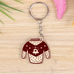Sweater Keychain L0000312 file cdr and dxf pdf free vector download for laser cut