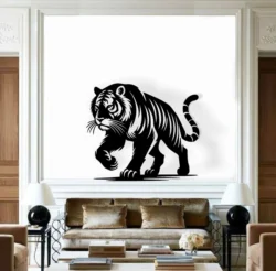 Tiger L0000266 file cdr and dxf free vector download for laser cut plasma
