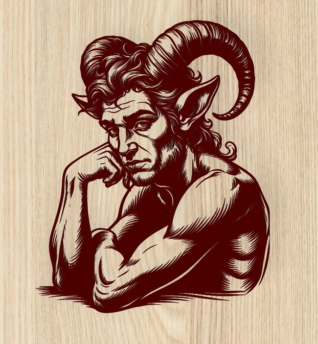Devil's Head L0000417 file cdr and dxf free vector download for laser engraving machines