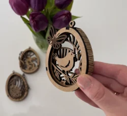 Easter egg E0024841 file cdr and dxf pdf free vector download for laser cut