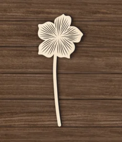 June Birth Larkspur L0000441 file cdr and dxf pdf free vector download for laser cut