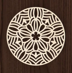 Mandala L0000431 file cdr and dxf pdf free vector download for laser cut