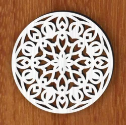Mandala L0000462 file cdr and dxf pdf free vector download for laser cut