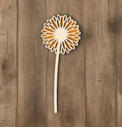 September Birth Aster L0000433 file cdr and dxf pdf free vector download for laser cut