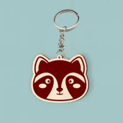 Animal Face Keychain L0000482 file cdr and dxf pdf free vector download for laser cut