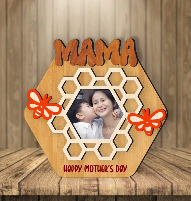 Bee Hive Мother's Day Photo Magnets L0000666 file cdr and dxf pdf free vector download for laser cut 5 bee hive мother's day photo magnets l0000666 file cdr and dxf pdf free vector download for laser cut