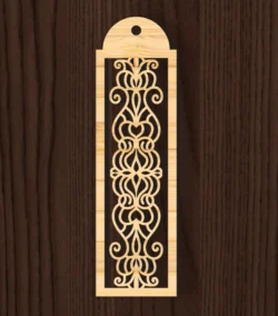 Bookmark L0000615 file cdr and dxf pdf free vector download for laser cut