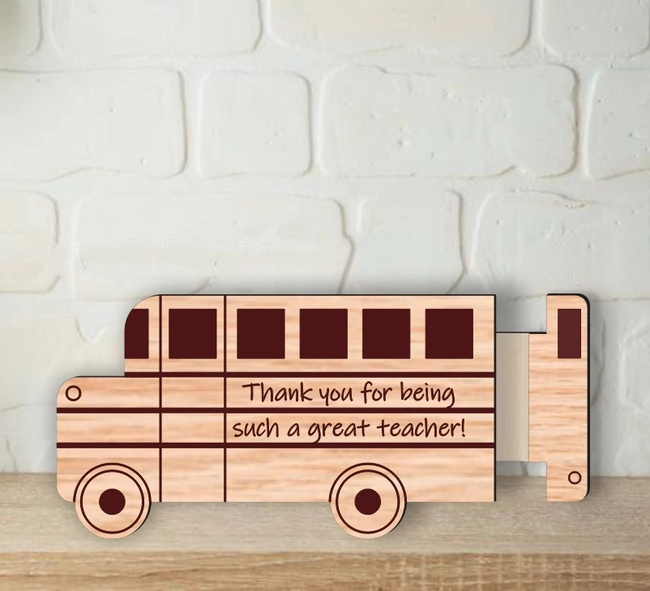 car teacher gift card holder l0000661 file cdr and dxf pdf free vector download for laser cut