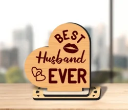 Couple Award Trophy Heart L0000576 file cdr and dxf pdf free vector download for laser cut