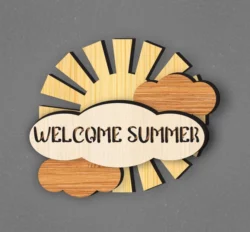 Door Hanger L0000589 file cdr and dxf pdf free vector download for laser cut