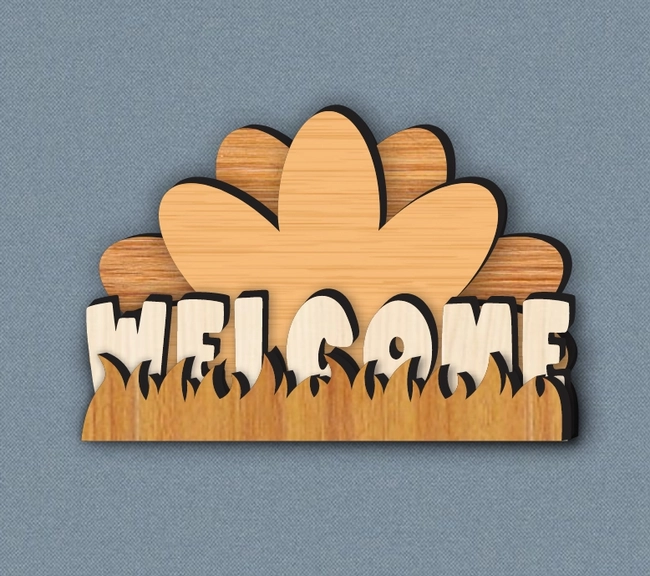 door hanger l0000596 file cdr and dxf pdf free vector download for laser cut