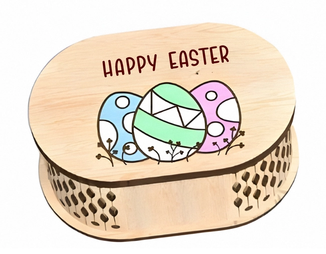 Easter box E0024871 file cdr and dxf pdf free vector download for laser cut 5 Easter box E0024871 file cdr and dxf pdf free vector download for laser cut