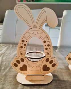 Easter egg holder E0024857 file cdr and dxf pdf free vector download for laser cut