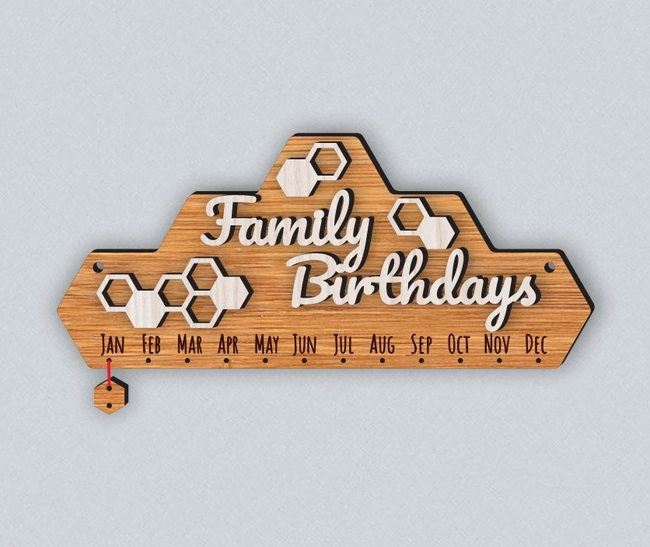 family birthday l0000594 file cdr and dxf pdf free vector download for laser cut