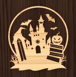 Halloween L0000494 file cdr and dxf pdf free vector download for laser cut