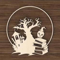 Halloween L0000495 file cdr and dxf pdf free vector download for laser cut