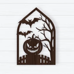 Halloween L0000505 file cdr and dxf pdf free vector download for laser cut