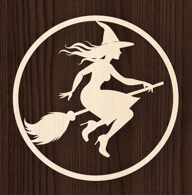 halloween witch l0000499 file cdr and dxf pdf free vector download for laser cut