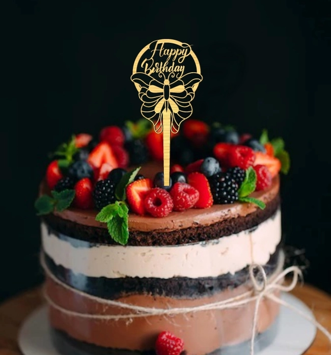 happy birthday topper l0000591 file cdr and dxf pdf free vector download for laser cut