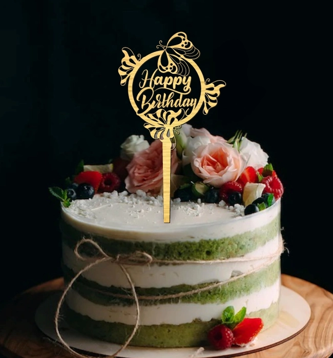 Happy Birthday Topper L0000593 file cdr and dxf pdf free vector download for laser cut 5 happy birthday topper l0000593 file cdr and dxf pdf free vector download for laser cut