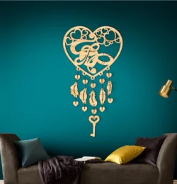 Heart Dream Catcher L0000561 file cdr and dxf pdf free vector download for laser cut