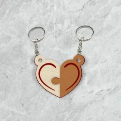 Heart Keychain L0000562 file cdr and dxf pdf free vector download for laser cut
