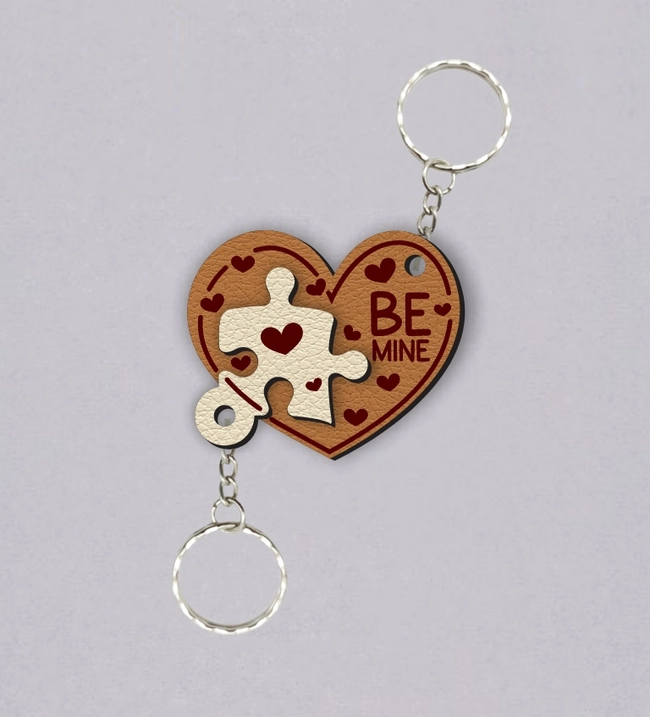 heart keychain l0000565 file cdr and dxf pdf free vector download for laser cut