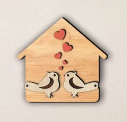 Key Holder L0000523 file cdr and dxf pdf free vector download for laser cut